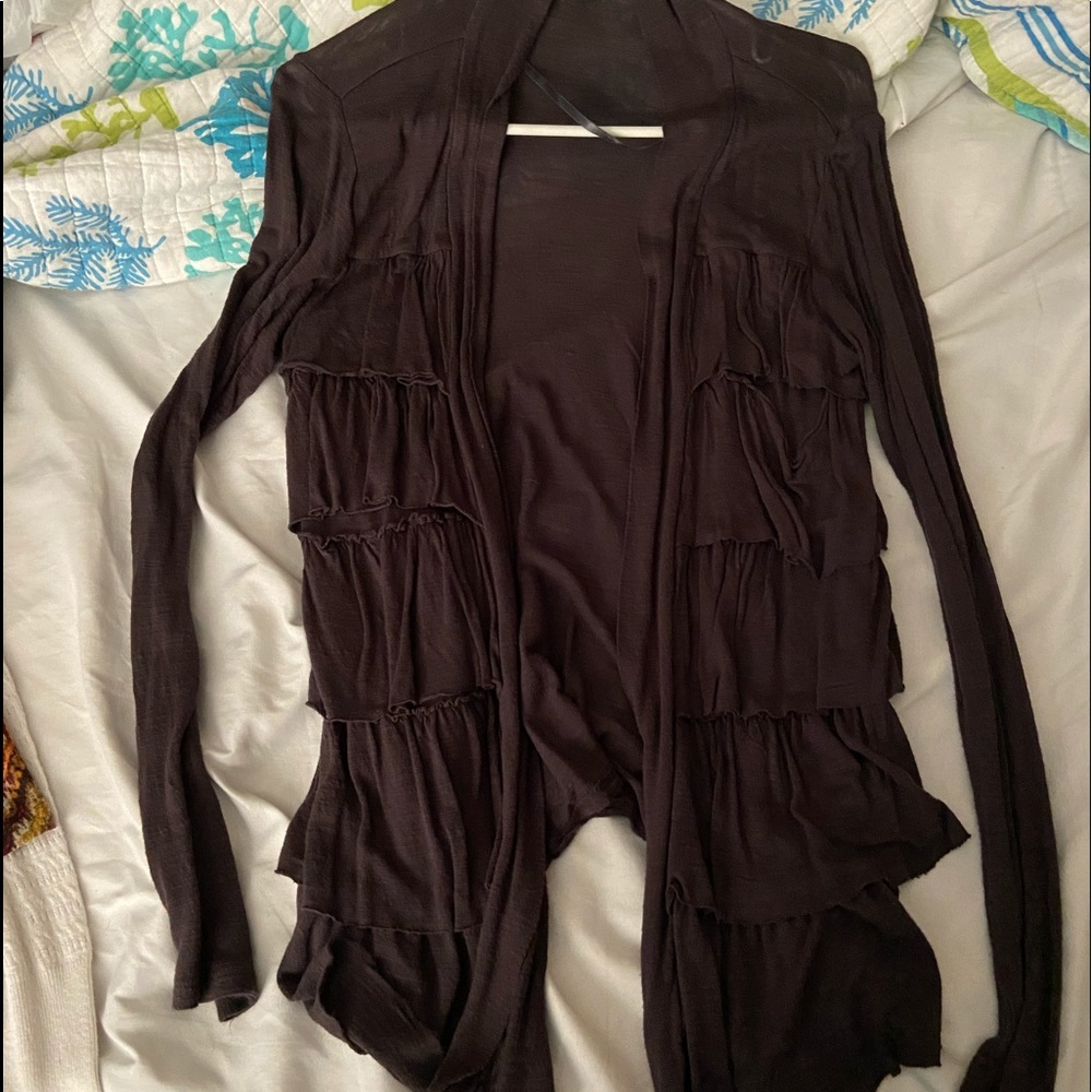 Ruffled Cardi